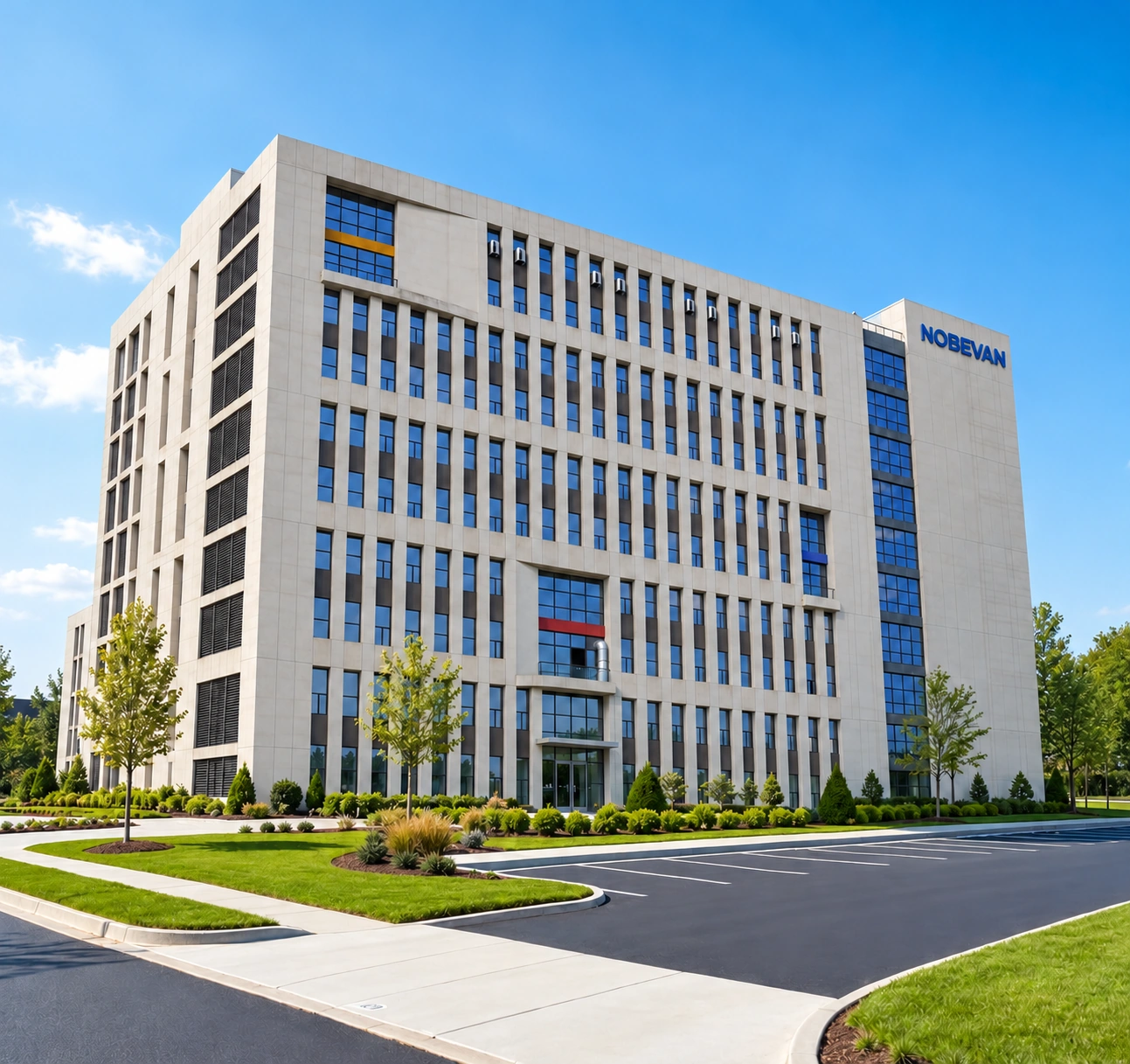 Nobevan manufacturing facility exterior